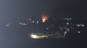 תקיפה בכפר דיר קאנון א-נהר שבאזור צור בלבנון