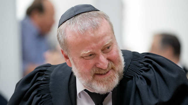 היועמ"ש, אביחי מנדלבליט, בטקס פרידה מנשיא ביהמ"ש ה