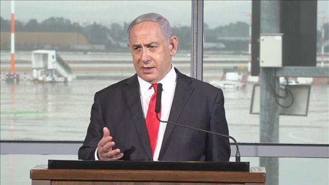 נתניהו בנתב"ג, 26.11