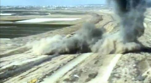 תיעוד: השמדת מנהרת הטרור של הג'יהאד האסלאמי