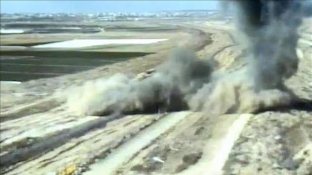 השמדת מנהרת טרור של הג'יהאד האסלאמי