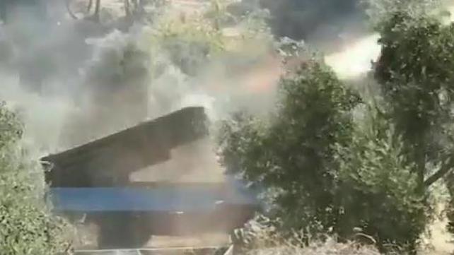 תיעוד חזיבאללה מירי הרקטות 06.08.21