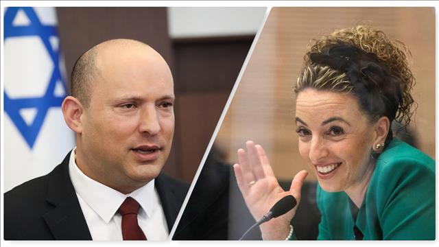 עידית סילמן ונפתלי בנט