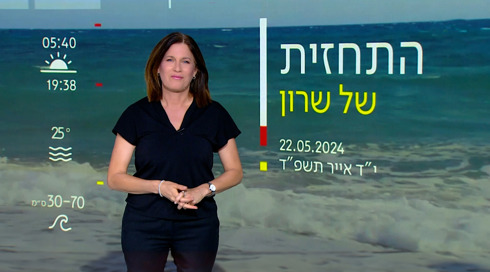 התחזית 22.05.24: מחר - עלייה נוספת בטמפ', שיהיו גבוהות מהרגיל לעונה