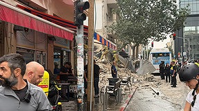קריסת הבניין בתל אביב