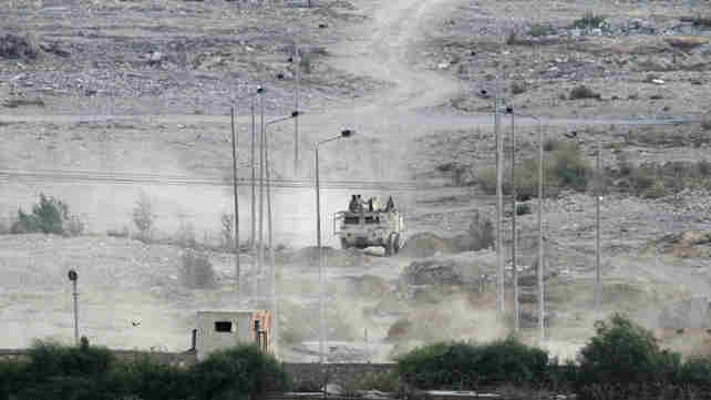 פעילות צבא מצרים בסיני