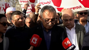 ״פטר את השר בן גביר״: שיירת מחאת החברה הערבית הגיעה למשרד ראש הממשלה