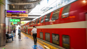 תחנת רכבת נמל התעופה בן גוריון, 28.10.21
