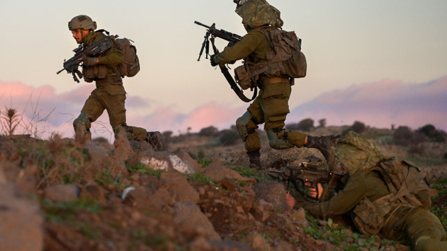 אימון בחטיבת גבעתי