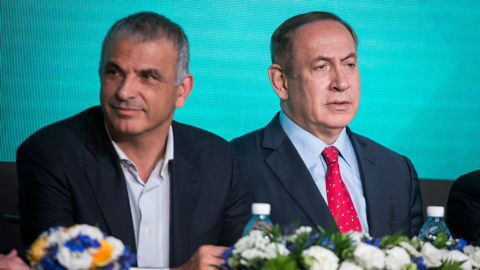 בנימין נתניהו ומשה כחלון