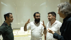מנדי ביתאן במקום הכי נמוך בכותל בירושלים