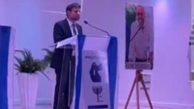 סמוטריץ' על רקע המפה