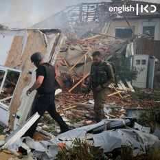 House in Katzrin damaged by rocket 