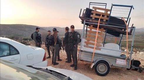 רגע לפני שבת: עימותים סביב ניסיון נוסף להקים את המאחז שפונה לפני שבוע