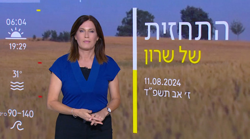 התחזית 11.08.24: מחר יתחמם, בשלישי עומס חום כבד