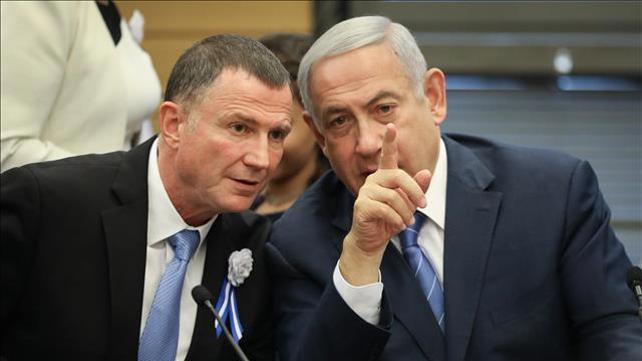 בנימין נתניהו ויולי אדלשטיין
