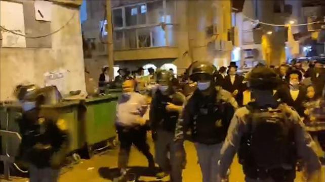 חילוץ חיילים משכונת בית ישראל בירושלים, 12.11.2020