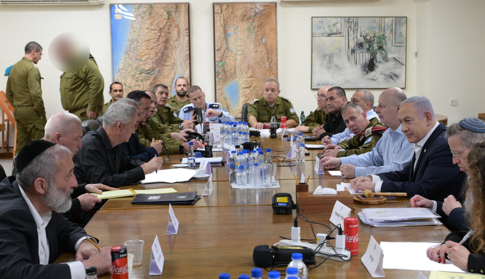כינוס הקבינט באפריל 2024