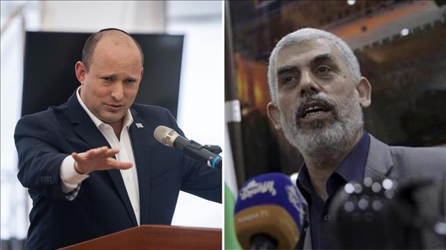 יחיא סינוואר, נפתלי בנט