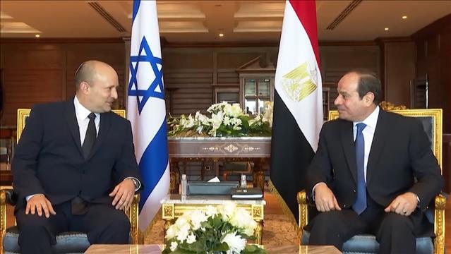 עבד אל-פתאח א-סיסי ונפתלי בנט, 13.09.21