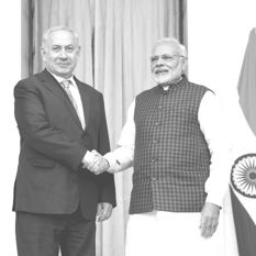 Benjamin Netanyahu, Narendra Modi