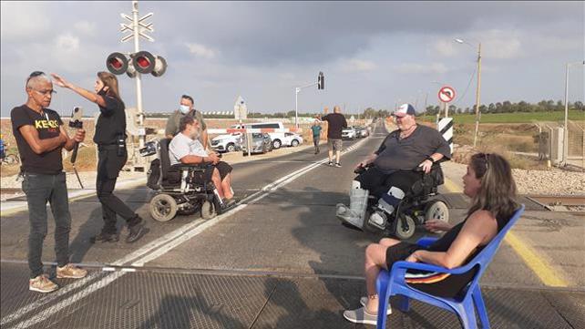 מחאת הנכים בשפיים