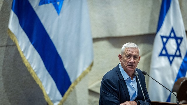 יושב ראש כחול לבן בני גנץ