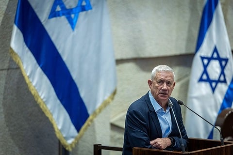 יושב ראש כחול לבן בני גנץ