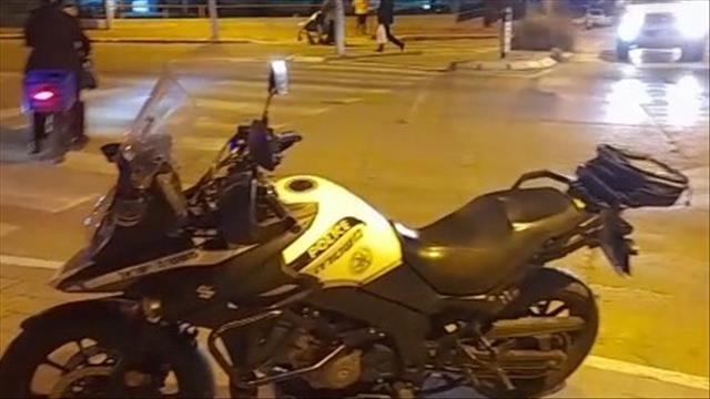 אופנוע משטרתי פגע בילד בן 8 ופצע אותו קשה