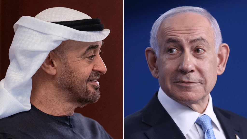 לשכת רה"מ: נתניהו ביקר באיחוד האמירויות ונפגש עם הנשיא מוחמד בן זאיד במהלך המלחמה באיראן