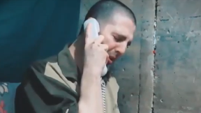 החטוף אלקנה בוחבוט בסרטון שפרסם חמאס