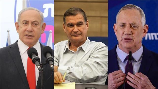 בנימין נתניהו, חיים רמון, בני גנץ