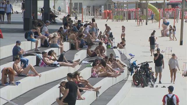 חוף הים בתל אביב, 16.05.20