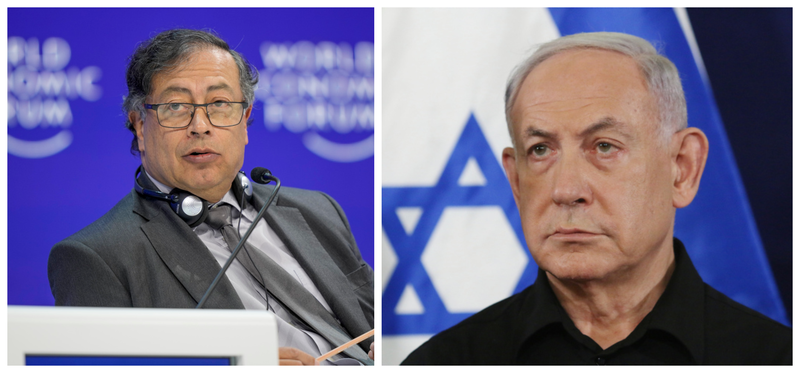 ראש הממשלה בנימין נתניהו, נשיא קולומביה גוסטבו פטרו