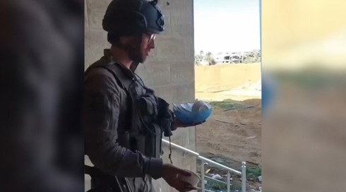 צה"ל הוציא לוחם מעזה לאחר שהעלה סרטונים מבישים של עצמו מהרצועה