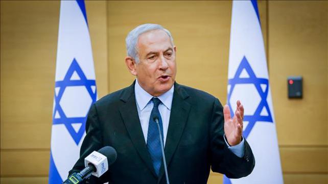בנימין נתניהו בישיבת סיעת הליכוד 16.05.22