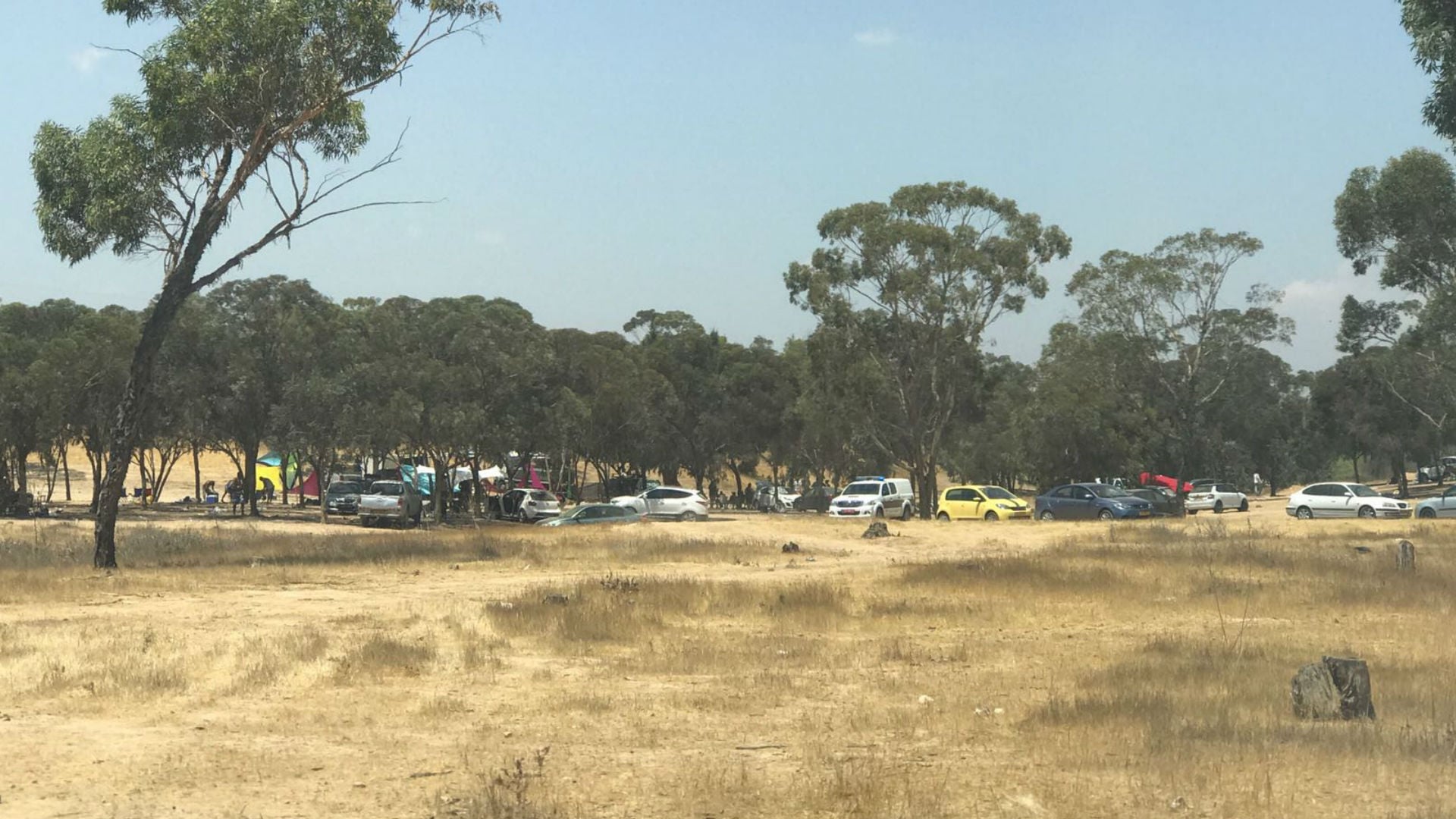 אתר מסיבת הטבע שליידו נמצאה החיילת