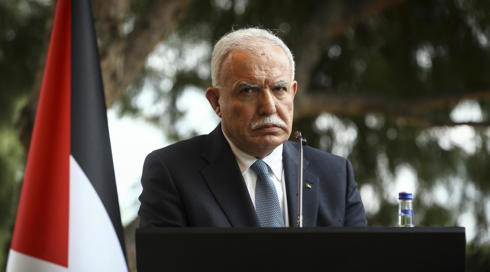 שר החוץ הפלסטיני: "הכישלון של מדינות ערב עודד את ההכרה בירושלים"