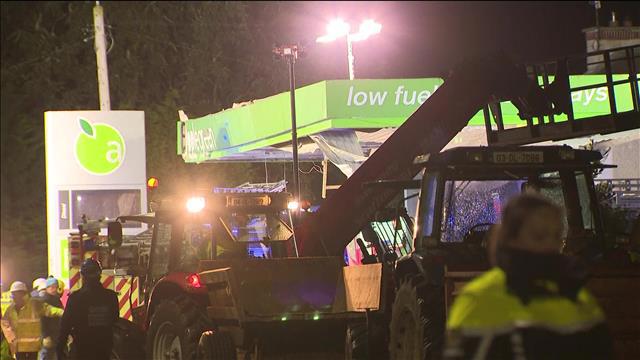 פיצוץ בתחנת דלק באירלנד 07.10.22