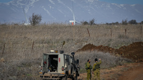רמת הגולן, חיילים, גבול סוריה