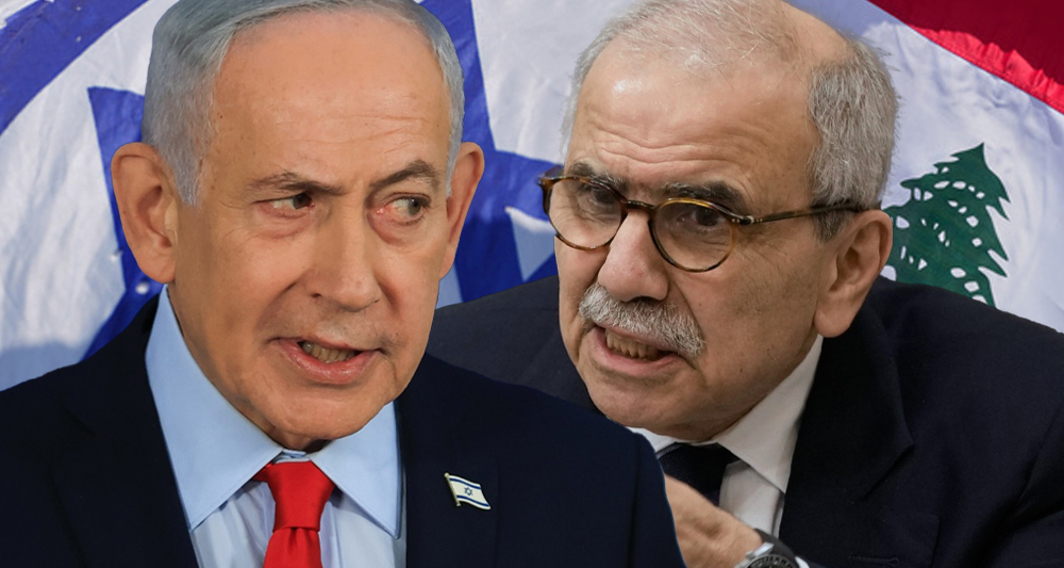 ראש ממשלת לבנון נוואף סלאם וראש הממשלה בנימין נתניהו