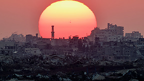 שקיעה בעזה, אוגוסט 2026