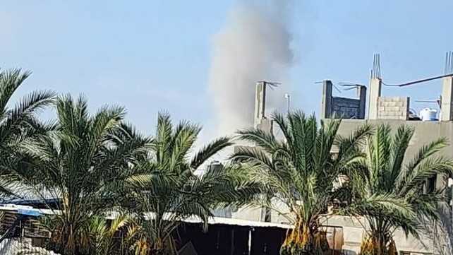 תקיפות בדיר אל-בלח במרכז הרצועה