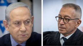 עורך הדין בעז בן צור מימין, בנימין נתניהו משמאל