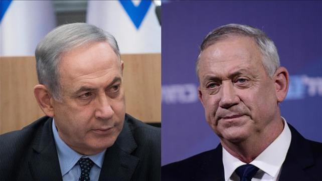 בני גנץ בנימין נתניהו