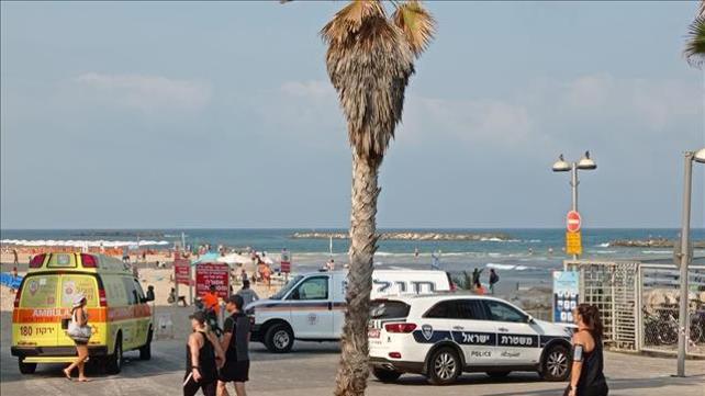 זירת הטביעה בתל אביב