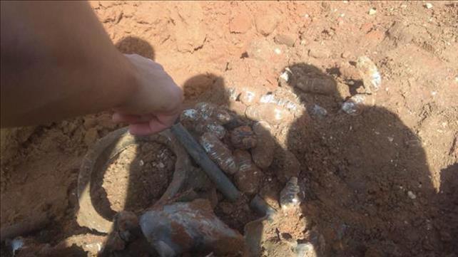 תחמושת מתש"ח שנחשפה בהרצליה 