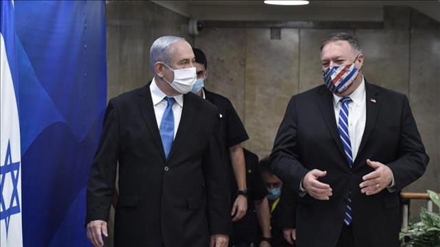פומפאו ונתניהו - 24.8.2020