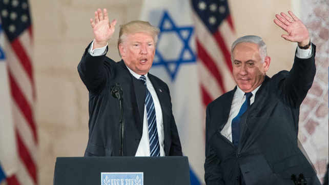 ראש הממשלה בנימין נתניהו ונשיא ארצות הברית דונלד ט
