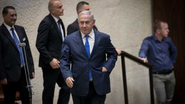 שר החוץ בנימין נתניהו